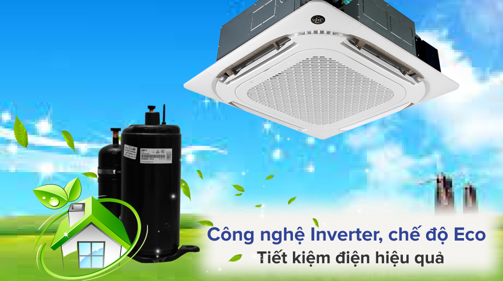 máy lạnh âm trần midea