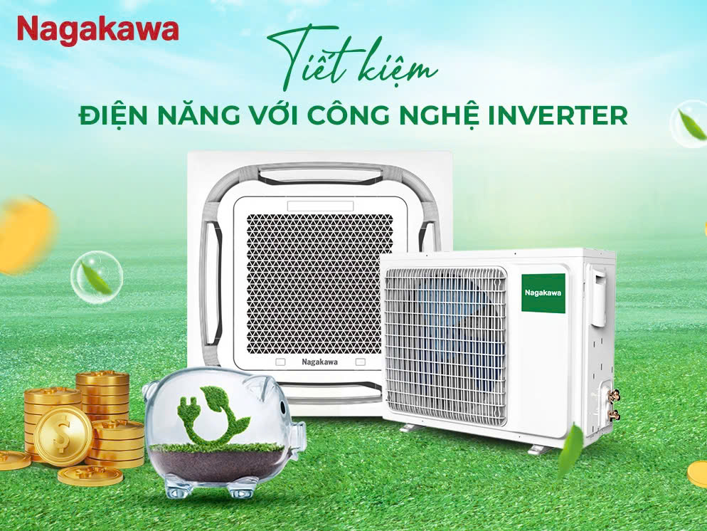 máy lạnh âm trần Nagakawa