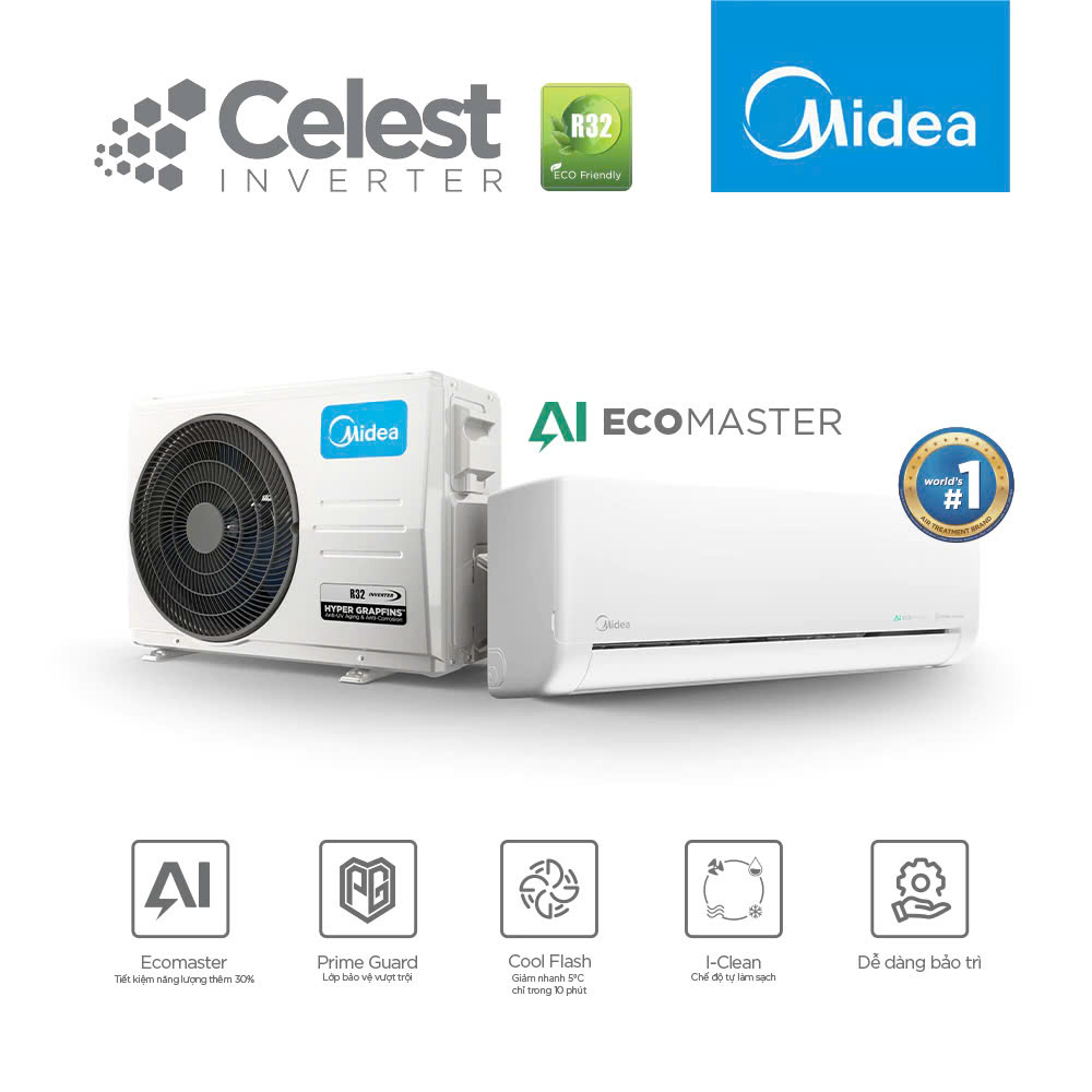 máy lạnh midea