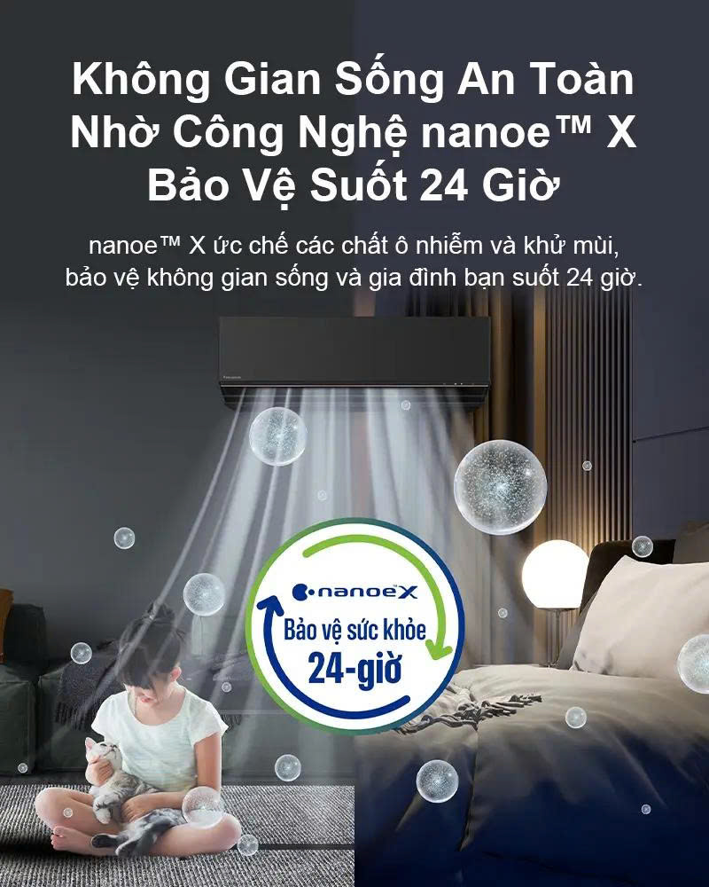 máy lạnh panasonic 1hp inverter