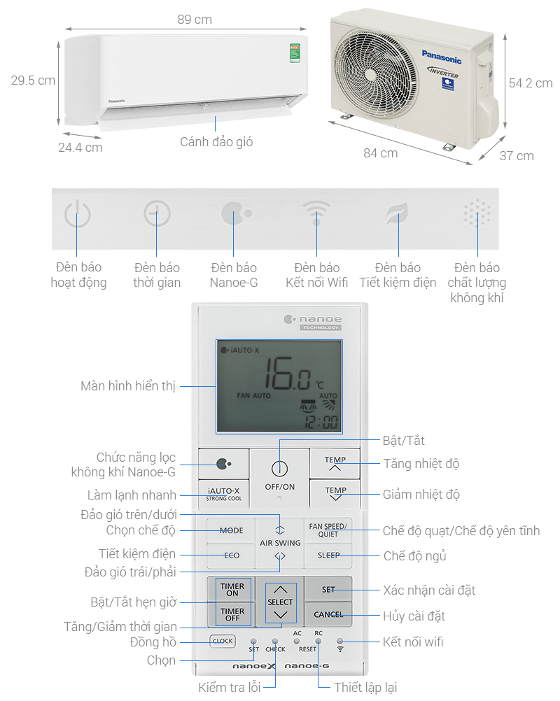 máy lạnh panasonic