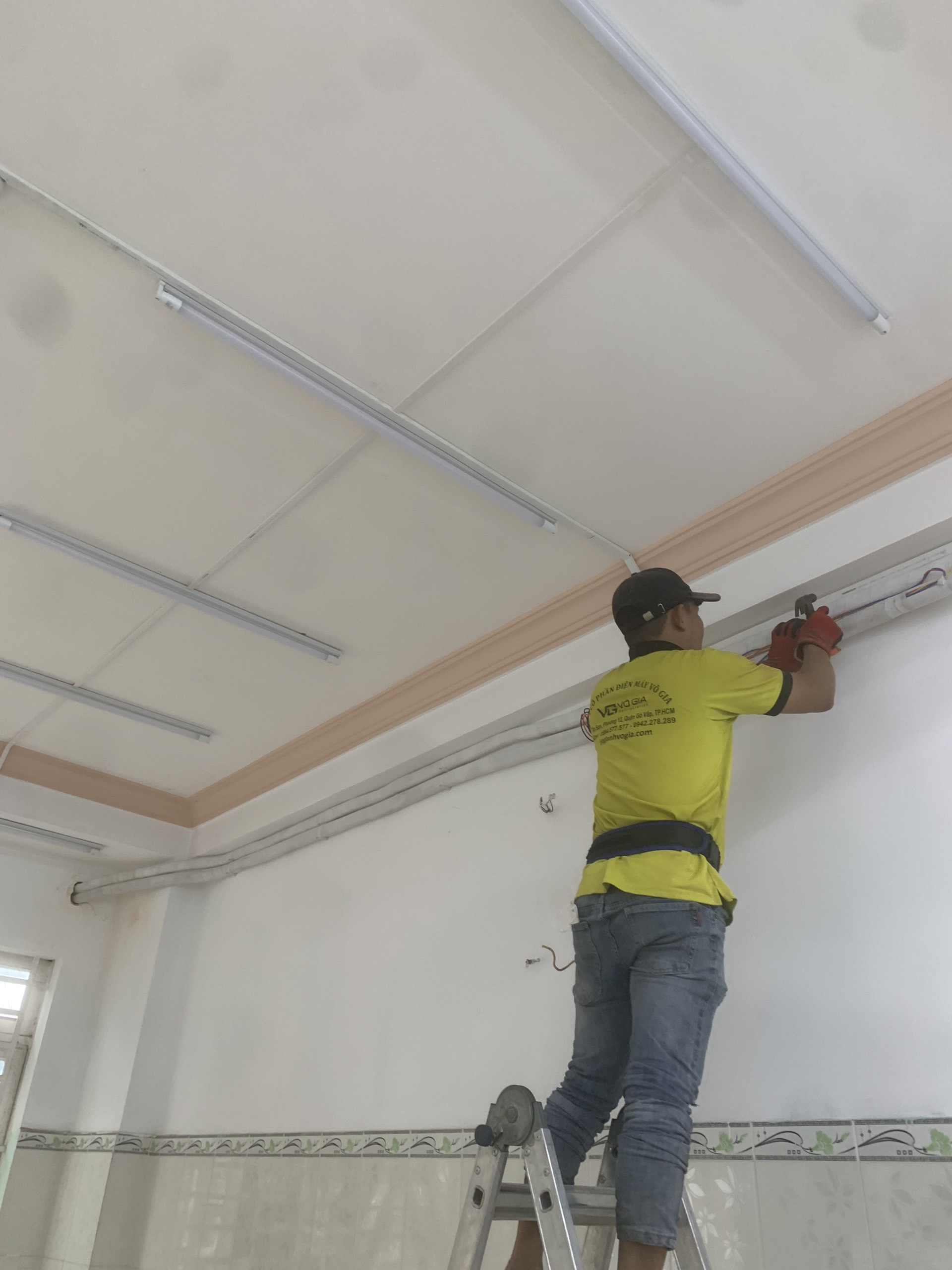 thi công ống đồng máy lạnh