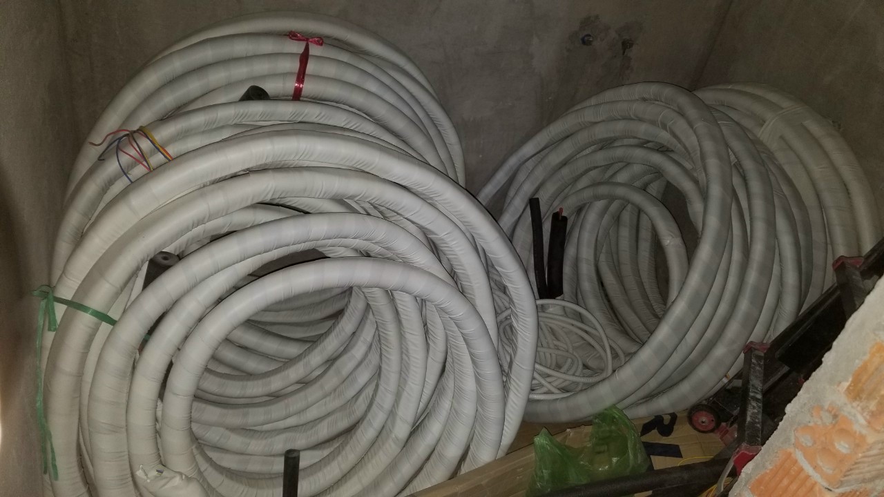 thi công ống đồng máy lạnh